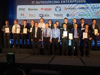 TRG-Enclave đoạt giải thưởng “Doanh nghiệp Gia công CNTT hàng đầu Việt Nam 2015”